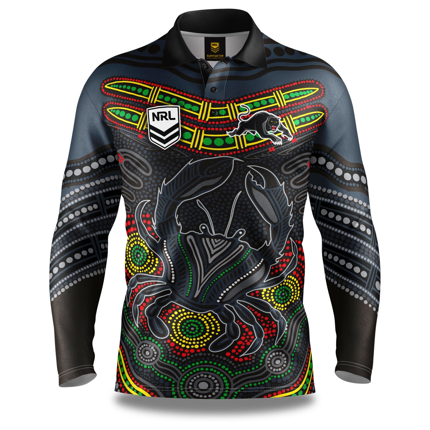 Penrith Panthers Mens Karumba Fishing Shirt