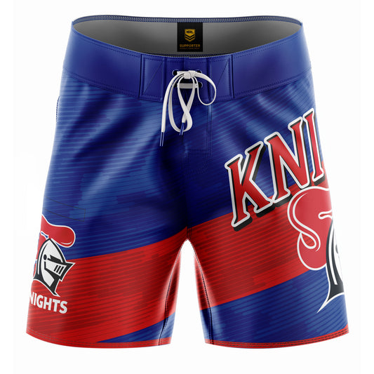 Newcastle Knights Youth Barrel Board Shorts