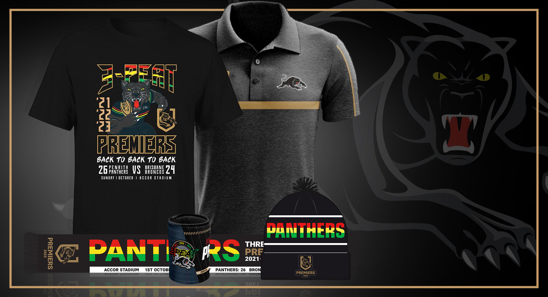 Penrith Panthers Jerseys & Teamwear, NRL Merch