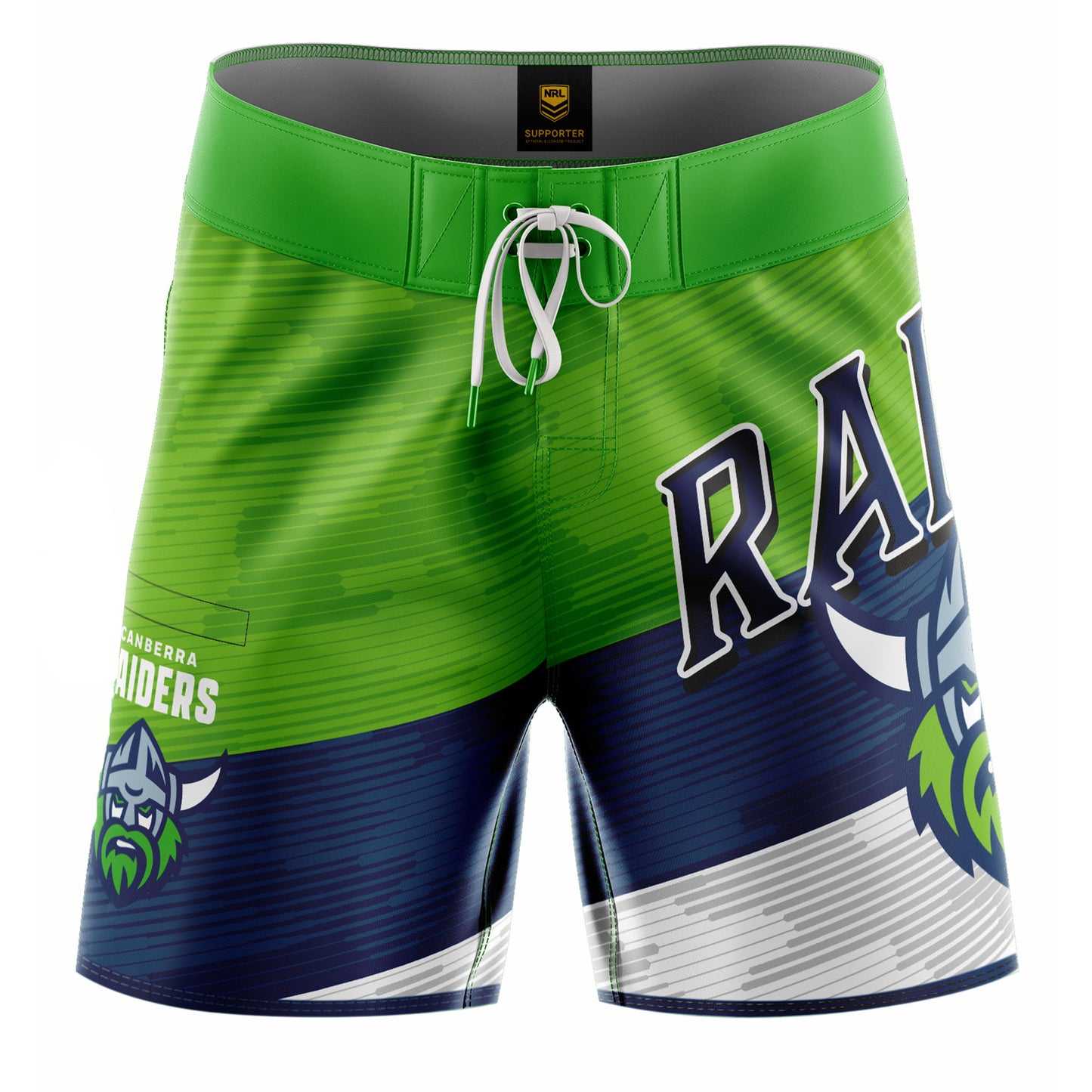 Canberra Raiders Mens Barrel Board Shorts