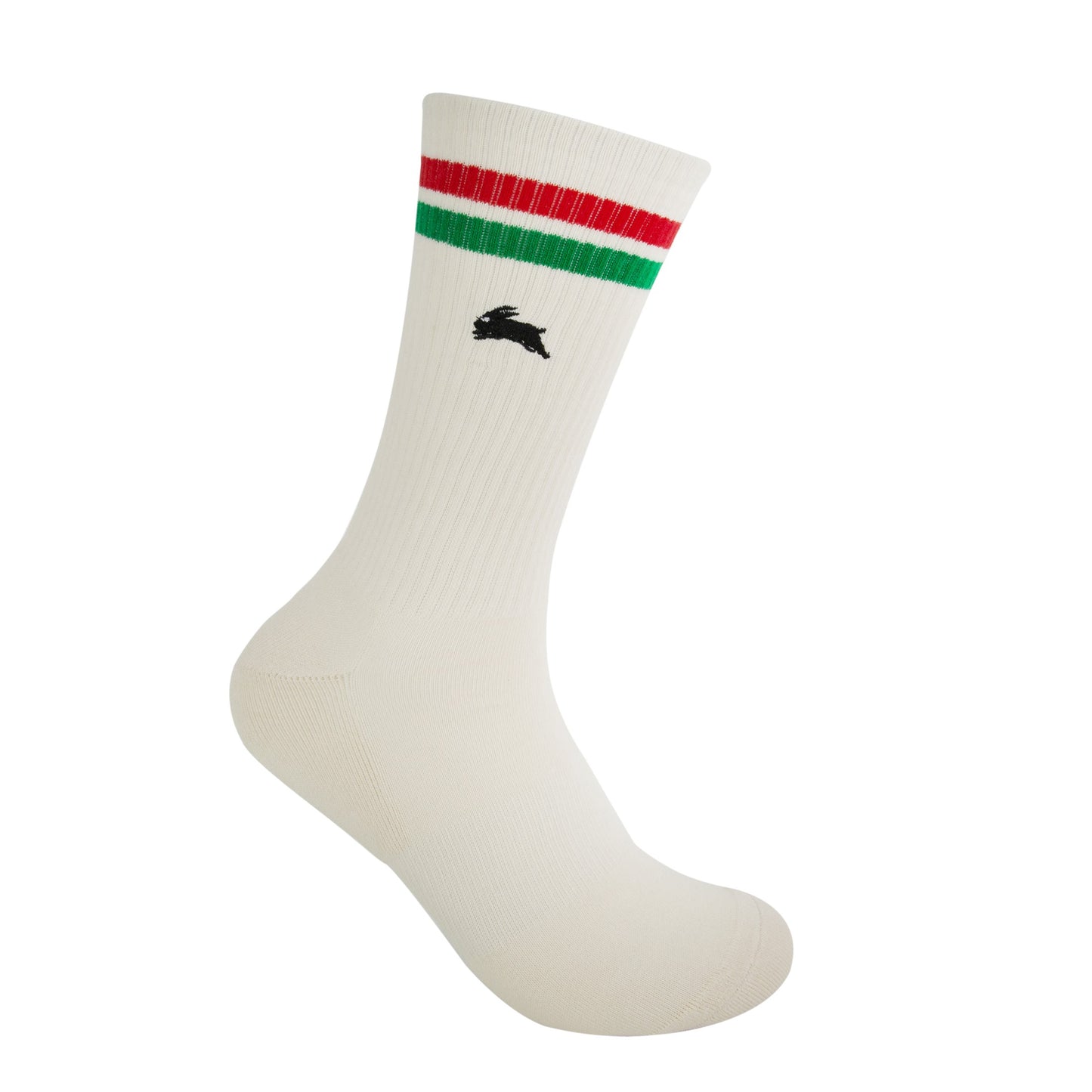 South Sydney Rabbitohs Icons Sneaker Sock 2 Pack