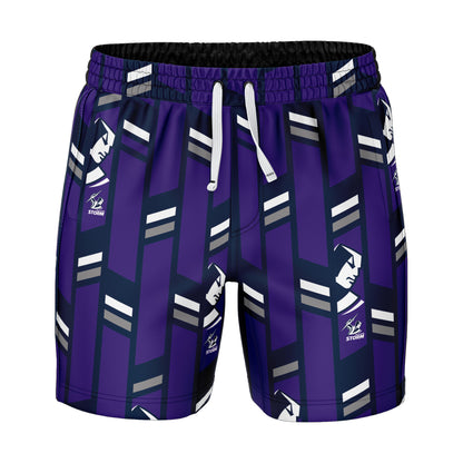 Melbourne Storm Mens Riviera Volley Swim Shorts