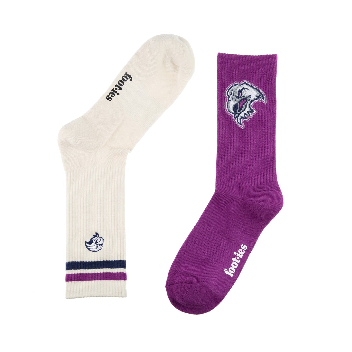 Manly-Warringah Sea Eagles Icons Sneaker Sock 2 Pack