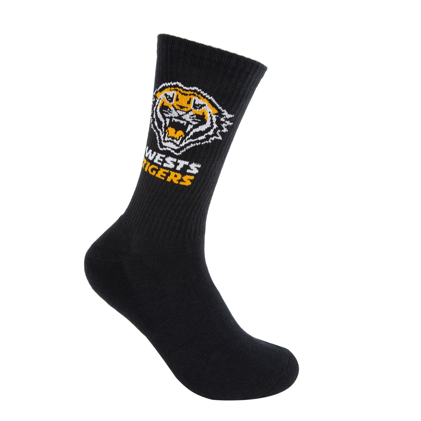 Wests Tigers Icons Sneaker Sock 2 Pack