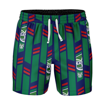 New Zealand Warriors Mens Riviera Volley Swim Shorts