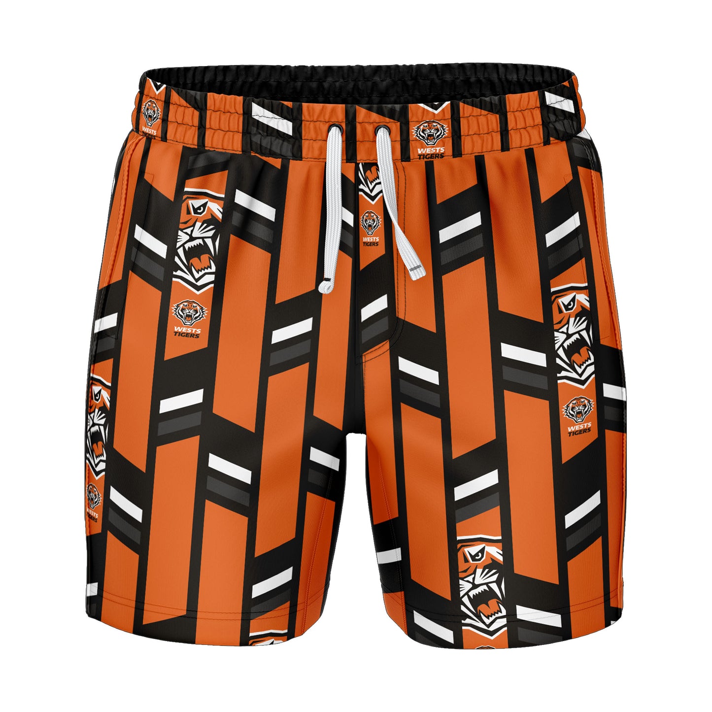 Wests Tigers Mens Riviera Volley Swim Shorts