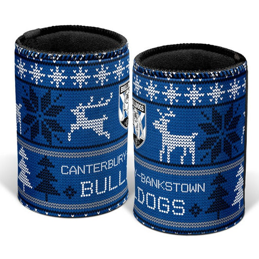 Canterbury-Bankstown Bulldogs Xmas Can Cooler