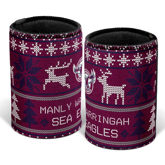 Manly-Warringah Sea Eagles Xmas Can Cooler