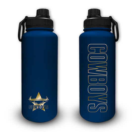 North Queensland Cowboys 960ml Stainless Steel Drink Bottle