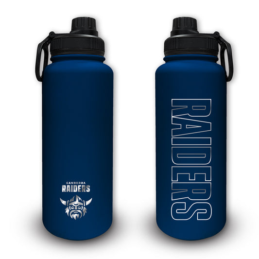 Canberra Raiders 960ml Stainless Steel Drink Bottle