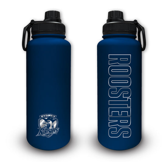 Sydney Roosters 960ml Stainless Steel Drink Bottle