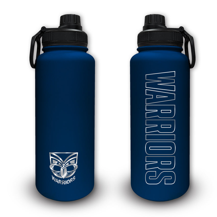 New Zealand Warriors 960ml Stainless Steel Drink Bottle