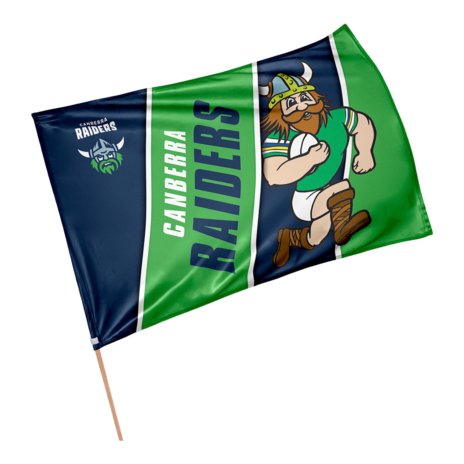 Canberra Raiders Retro Game Day Flag – NRL Shop