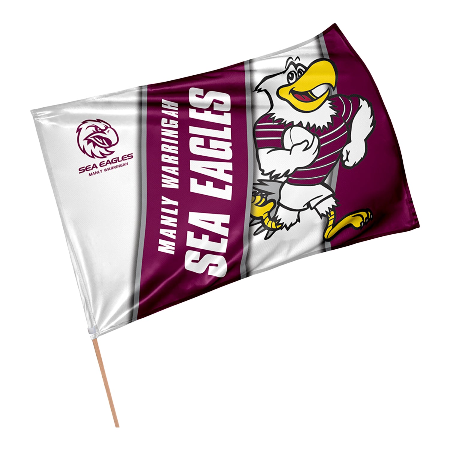 Manly Warringah Sea Eagles Retro Game Day Flag – NRL Shop