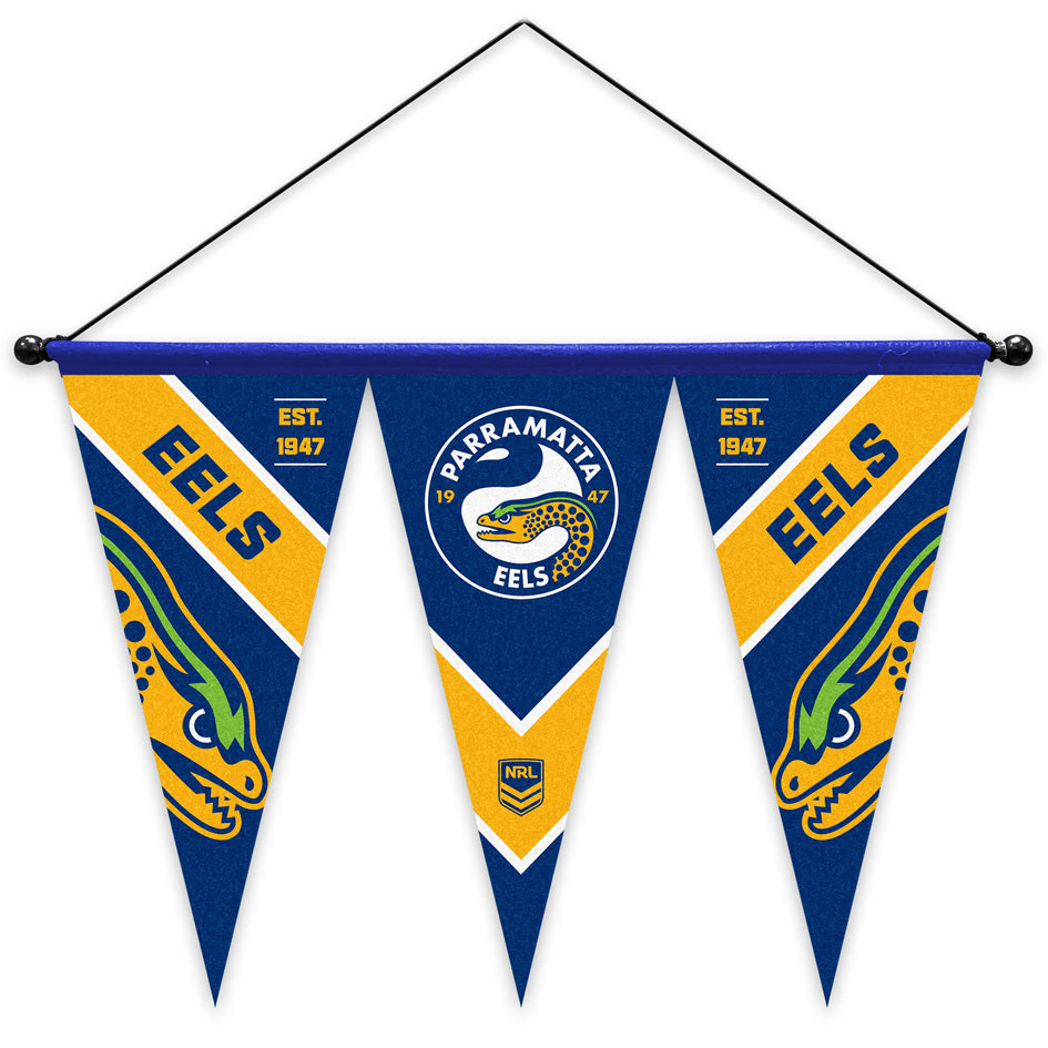 Parramatta Eels Multi Pennant Flag