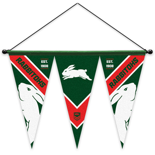 South Sydney Rabbitohs Multi Pennant Flag