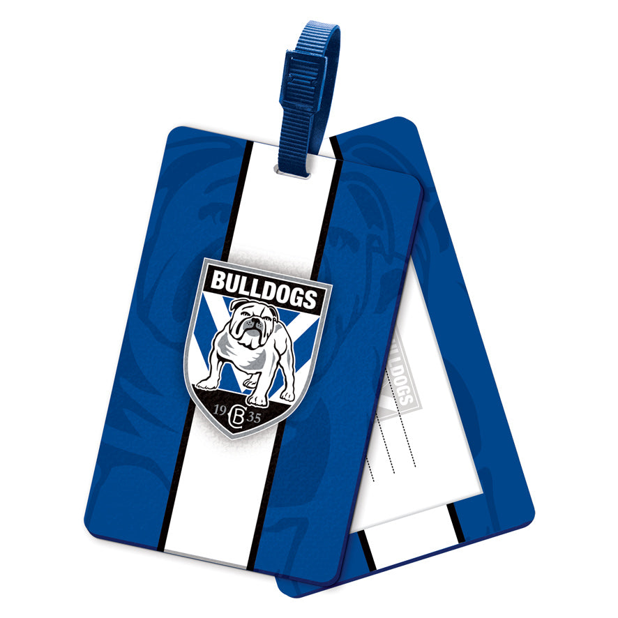 Canterbury-Bankstown Bulldogs Rubber Bag Tag