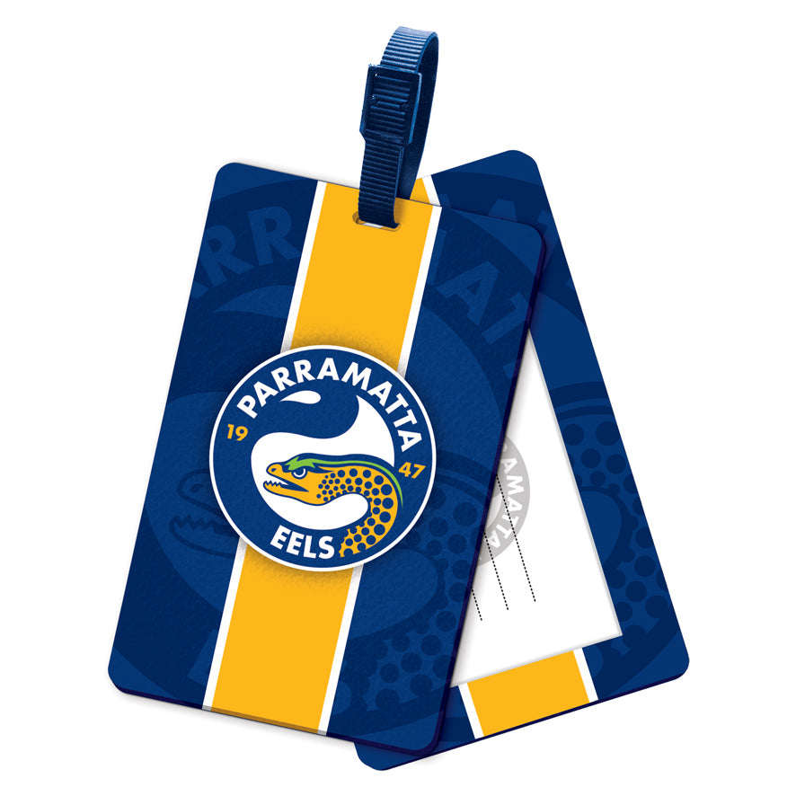 Parramatta Eels Rubber Bag Tag