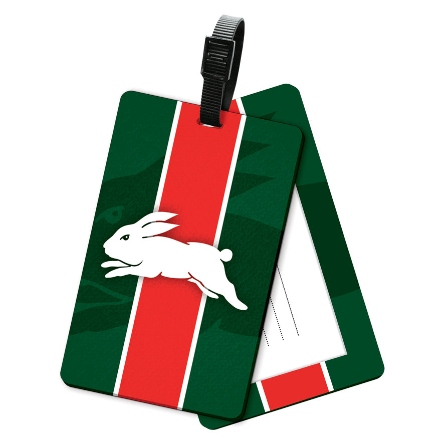 South Sydney Rabbitohs Rubber Bag Tag