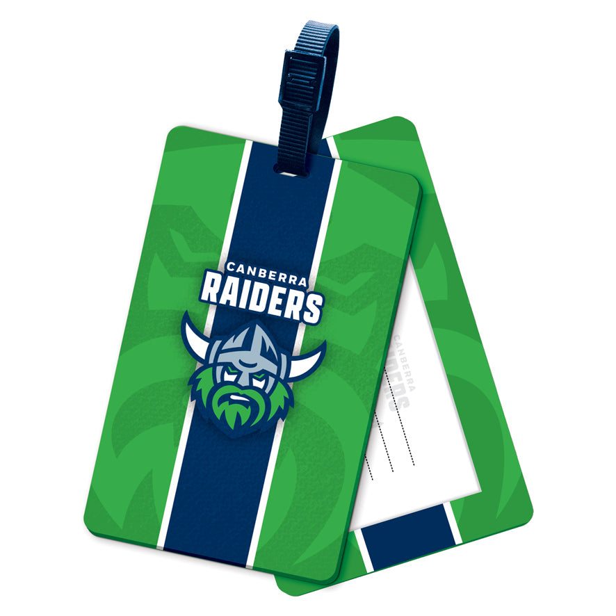 Canberra Raiders Rubber Bag Tag