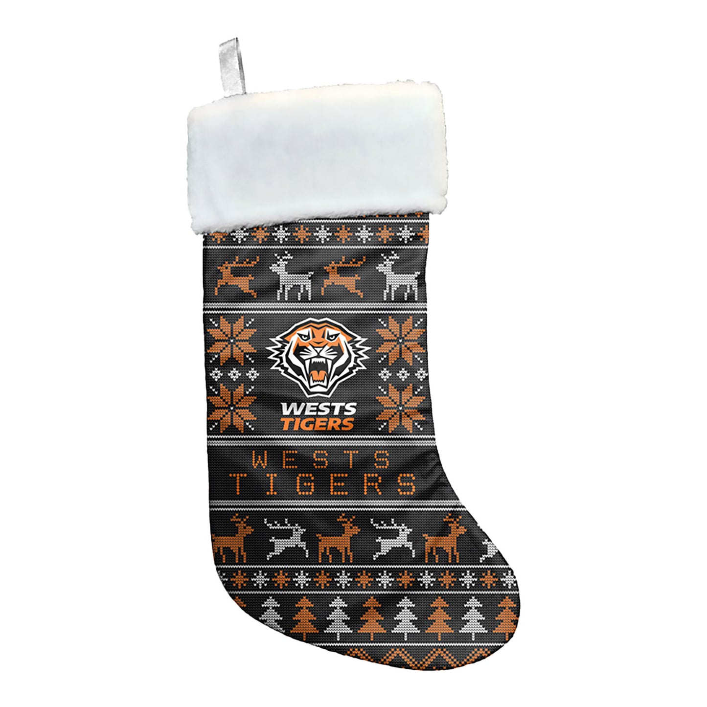 Wests Tigers Xmas Stocking