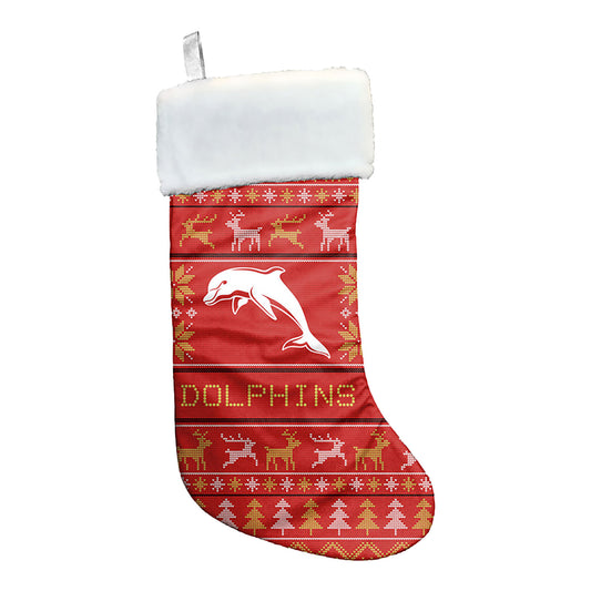 Dolphins Xmas Stocking