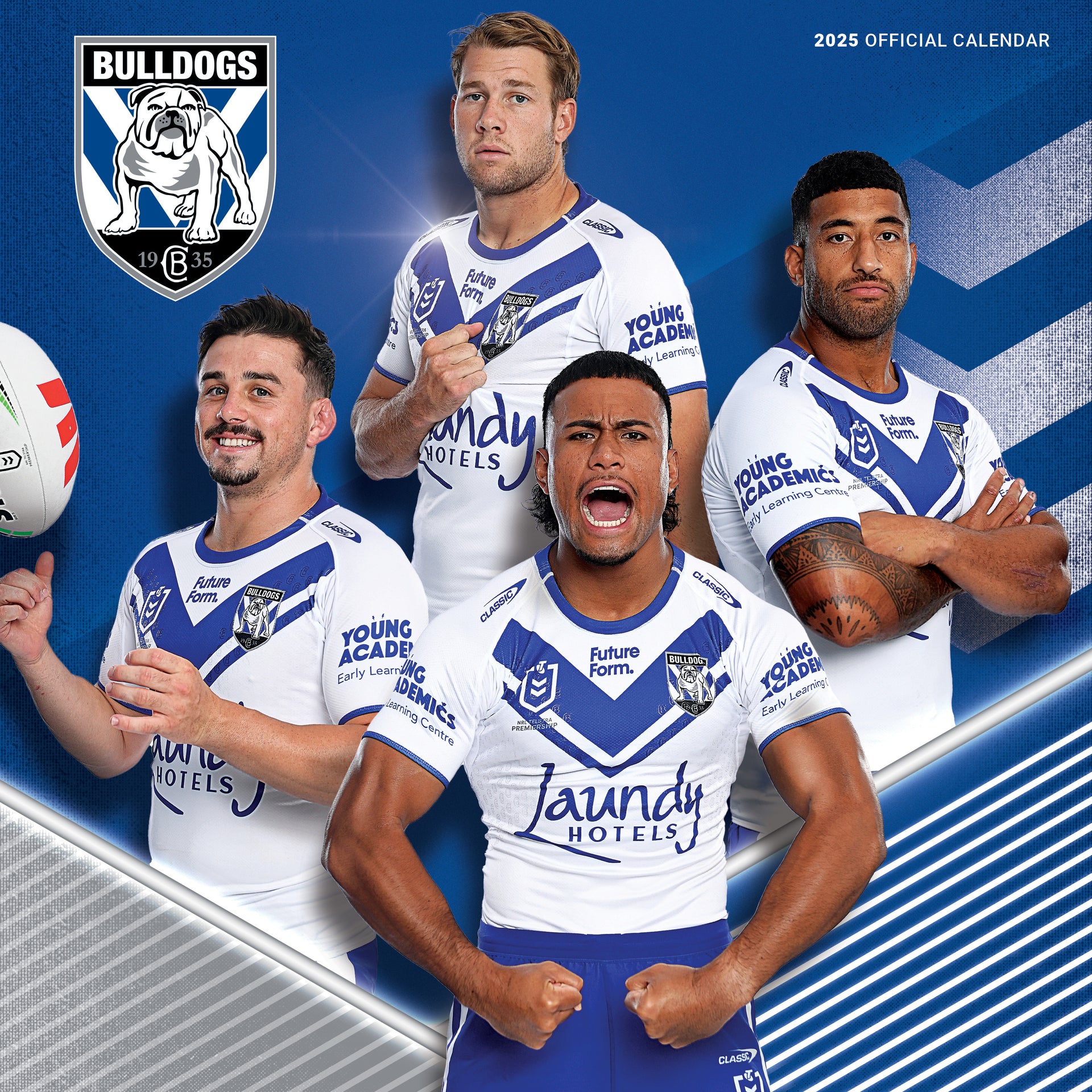 Canterbury-Bankstown Bulldogs 2025 Calendar – NRL Shop