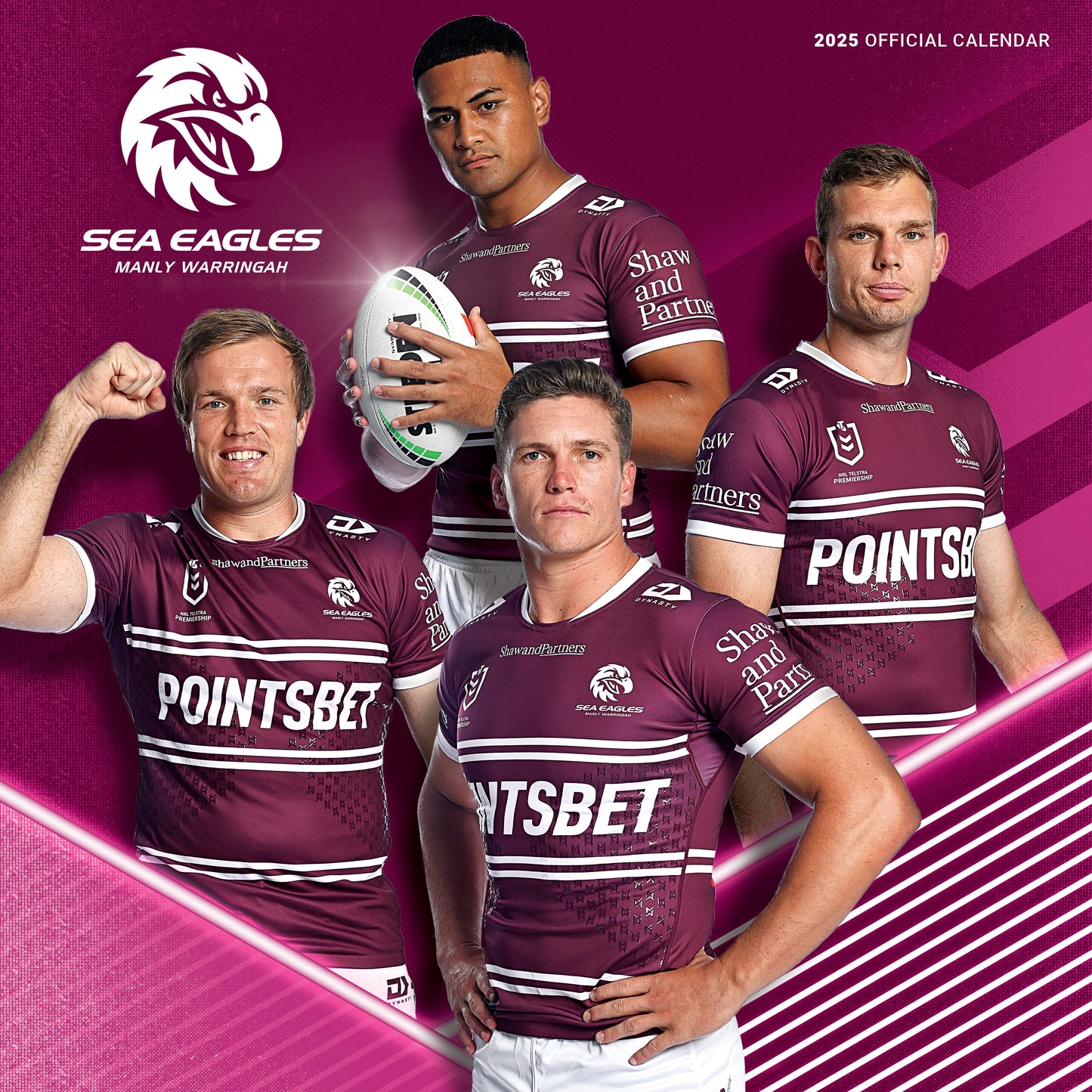 Manly-Warringah Sea Eagles 2025 Calendar