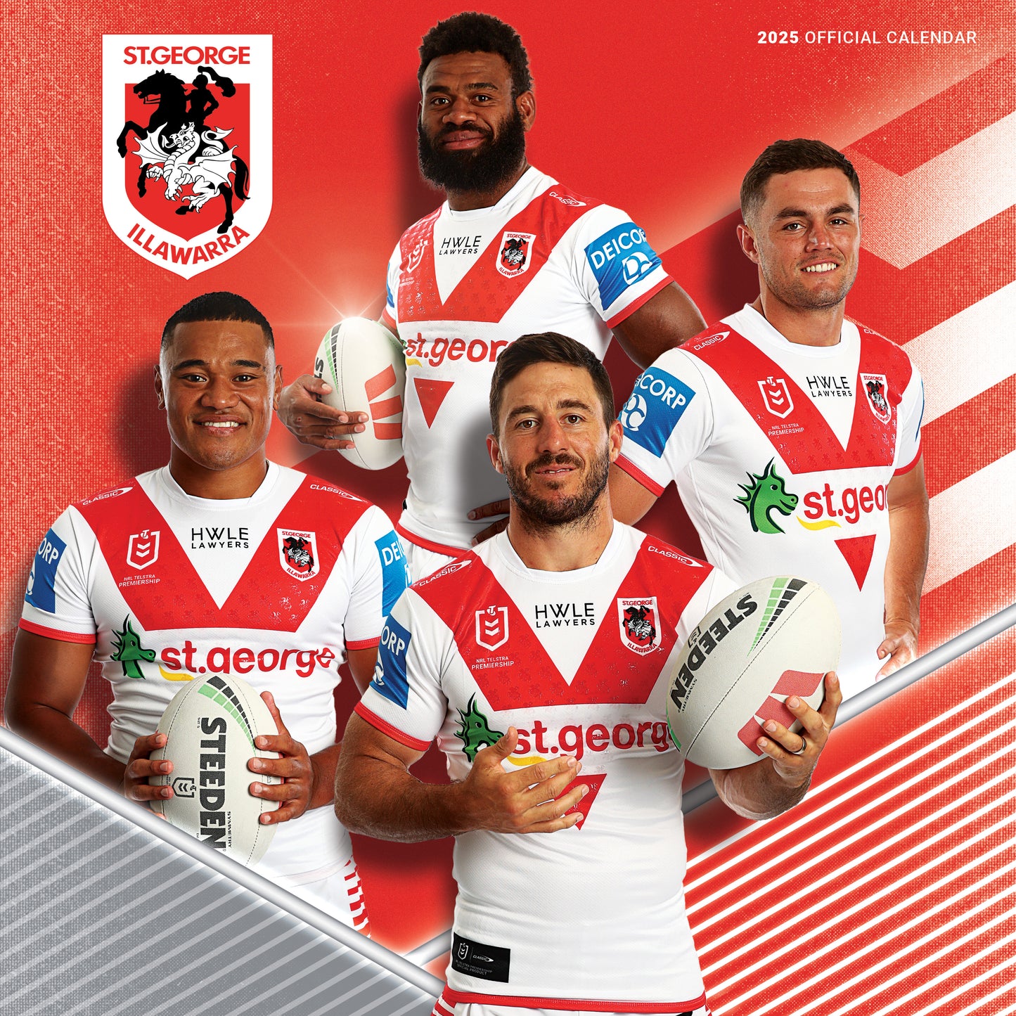 St. George-Illawarra Dragons 2025 Calendar