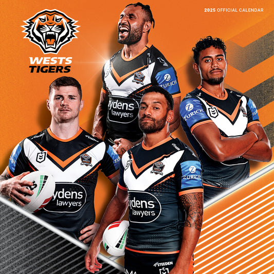 Wests Tigers 2025 Calendar