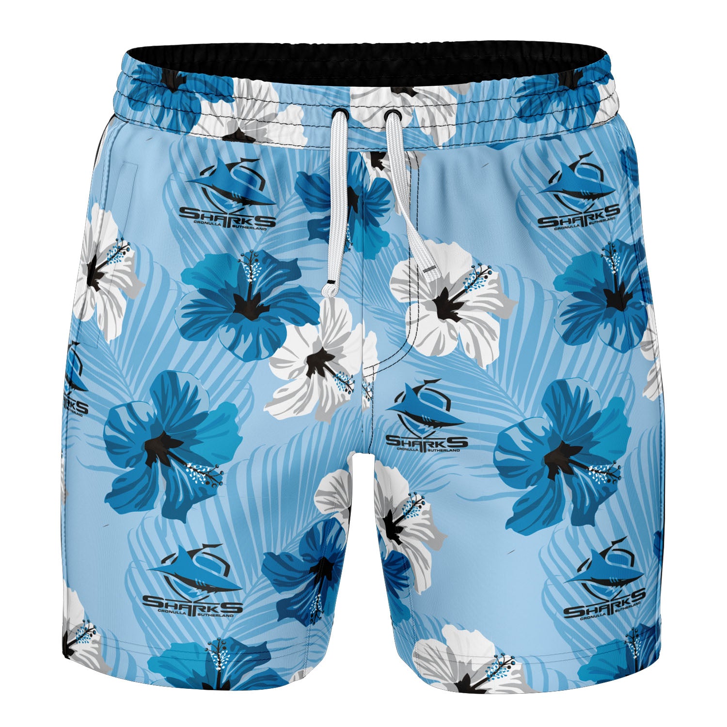 Cronulla-Sutherland Sharks 'Aloha' Volley Swim Shorts