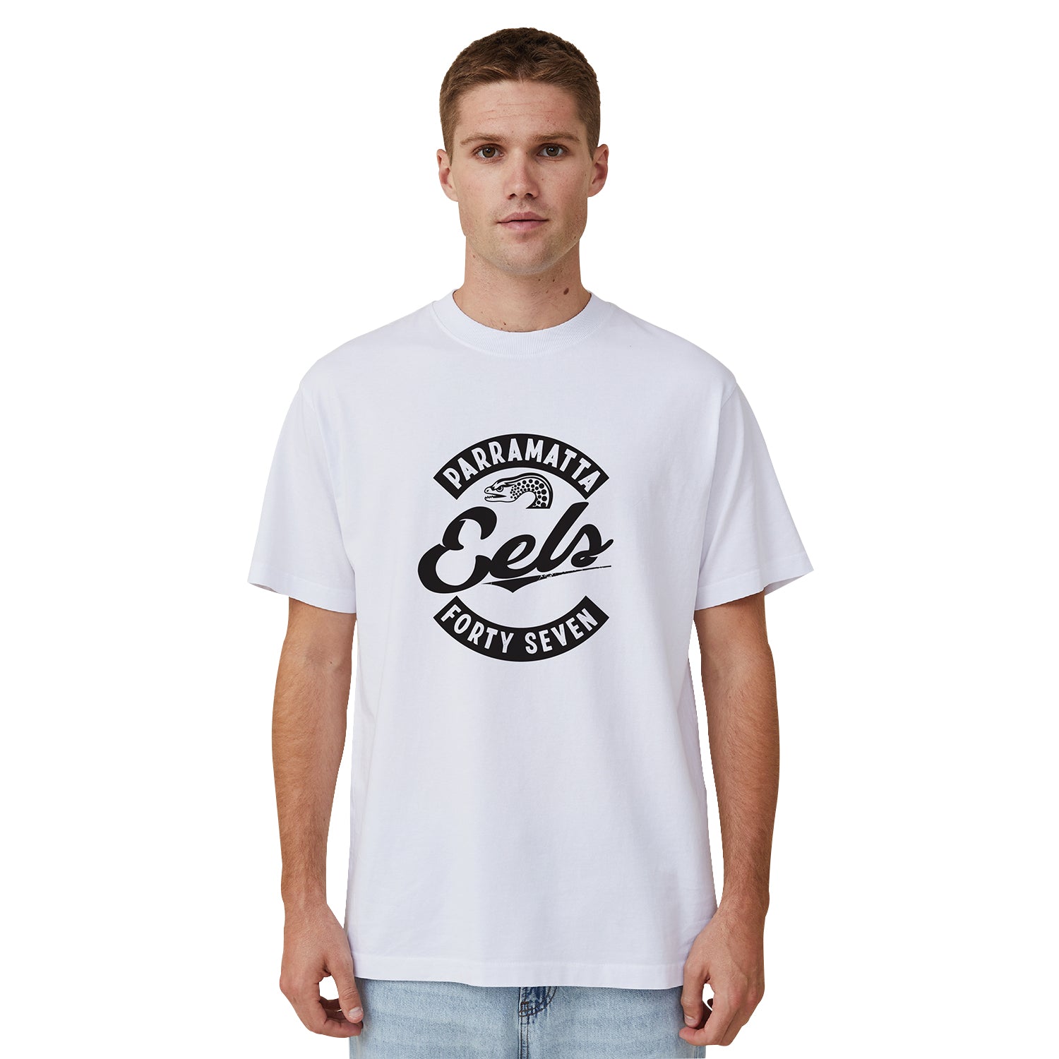 Parramatta Eels Mens Spinner Tee – NRL Shop