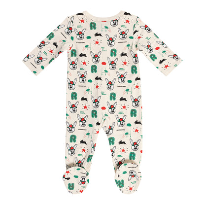 South Sydney Rabbitohs Baby Cloud Romper - View 2