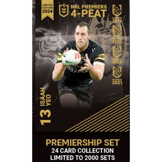 2024 Premiership Penrith Panthers Trading Card Set - 24 Cards