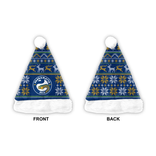 Parramatta Eels Santa Hat