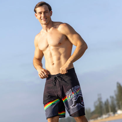 Penrith Panthers Mens Barrel Board Shorts