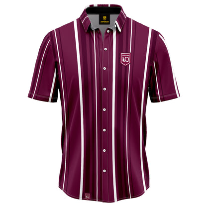 QLD Maroons SOO Mens Sorrento Party Shirt