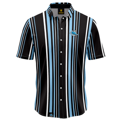 Cronulla-Sutherland Sharks Mens Sorrento Party Shirt - View 6