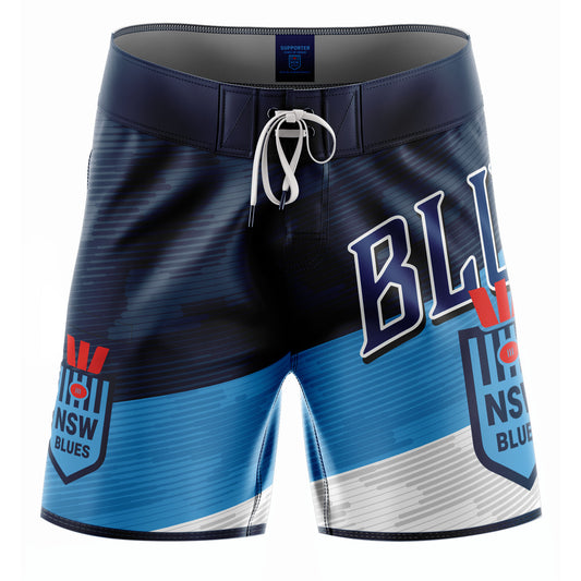 NSW Blues Youth Barrel Board Shorts