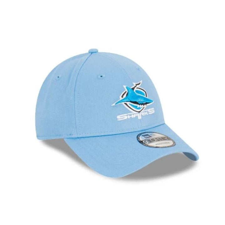 Cronulla-Sutherland Sharks 9Forty Official Team Colours Cloth Strap Cap