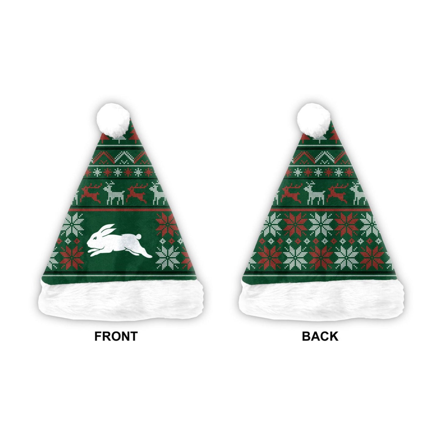 South Sydney Rabbitohs Santa Hat