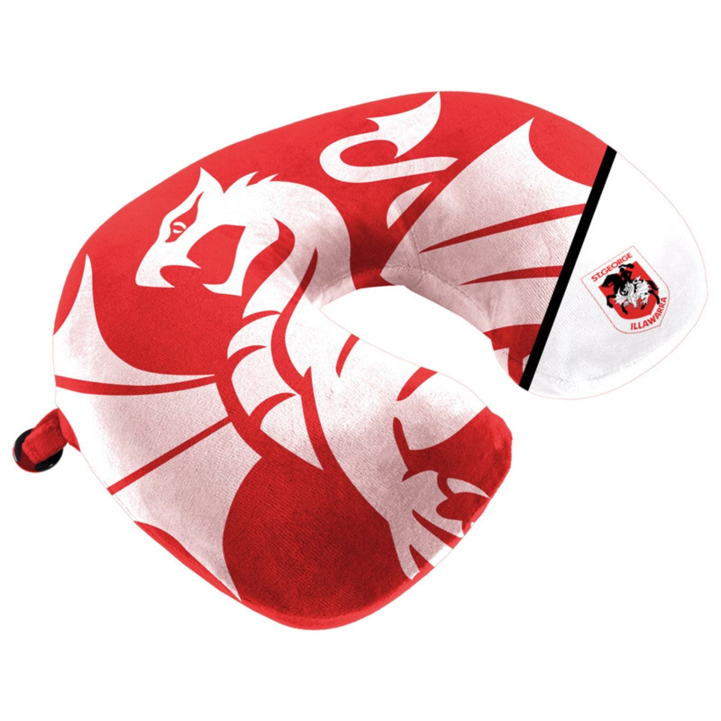 St. George-Illawarra Dragons Travel Pillow