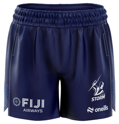 Melbourne Storm 2025 Mens Training Shorts - View 1