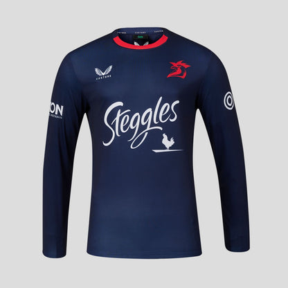 Sydney Roosters 2024 Mens Long Sleeve Training Tee