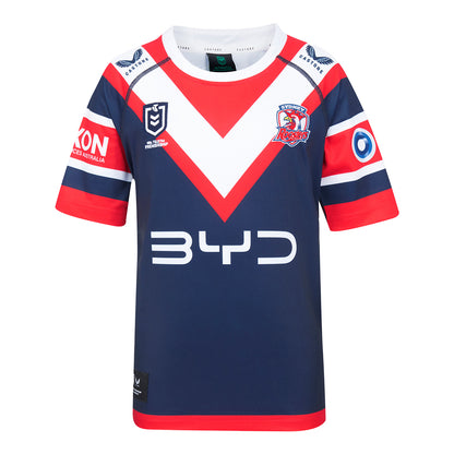 Sydney Roosters 2025 Mens Replica Home Jersey - View 1