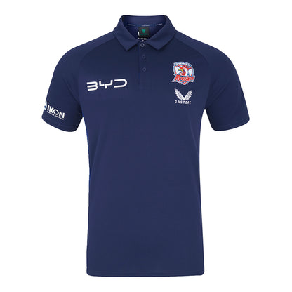 Sydney Roosters 2025 Mens Pro Media Polo