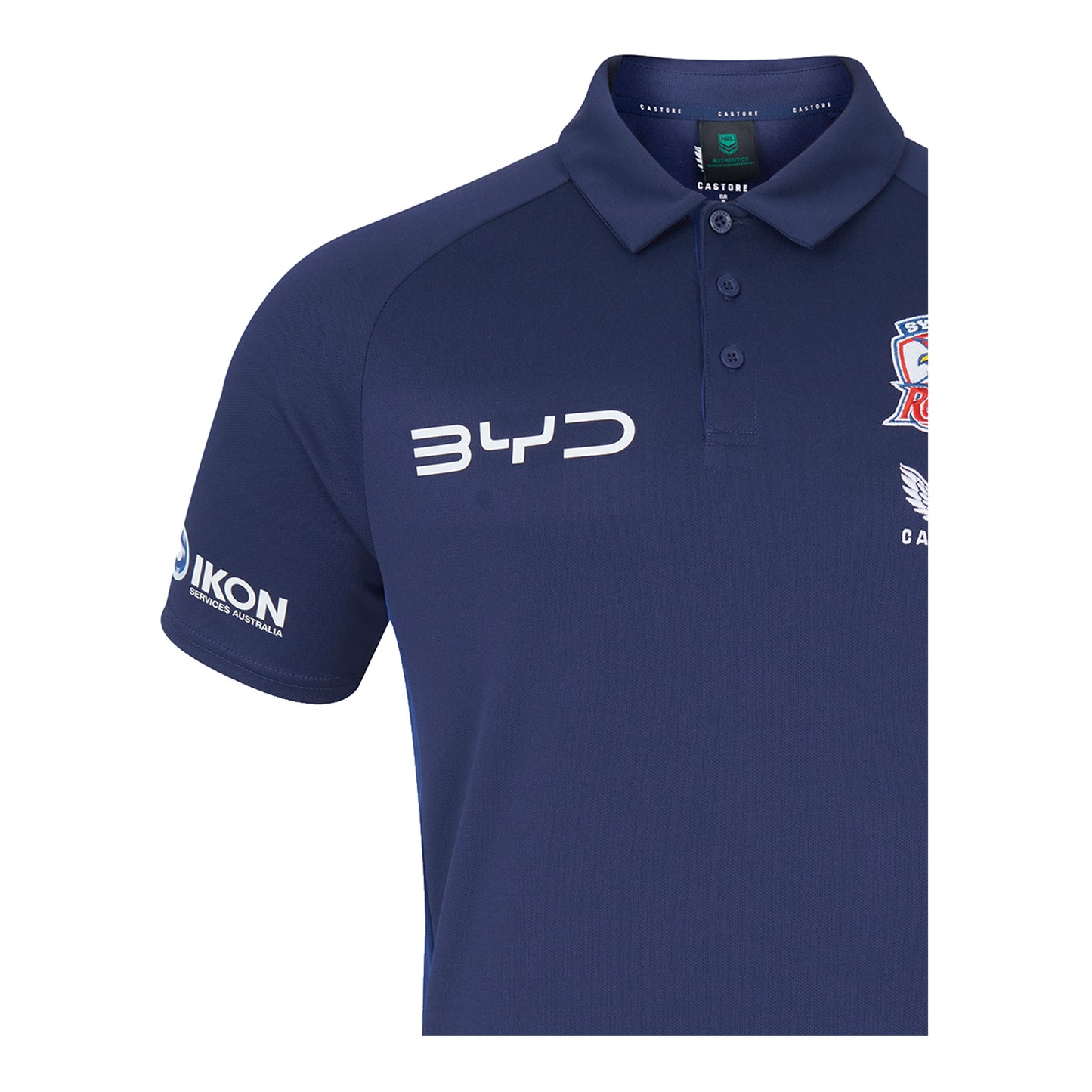 Sydney Roosters 2025 Mens Pro Media Polo