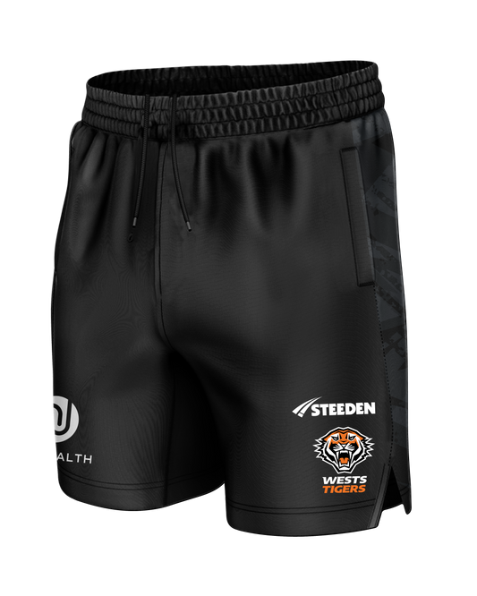 West Tigers Mens 2025 Gym Shorts