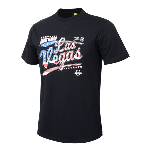 NRL Adults Las Vegas 2025 Flag T-Shirt