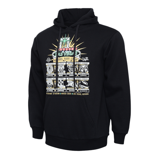 NRL Adults Las Vegas 2025 Sign Hoodie